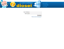 Tablet Screenshot of diosel.diotime.fr